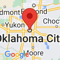 Map of Oklahoma City, OK
